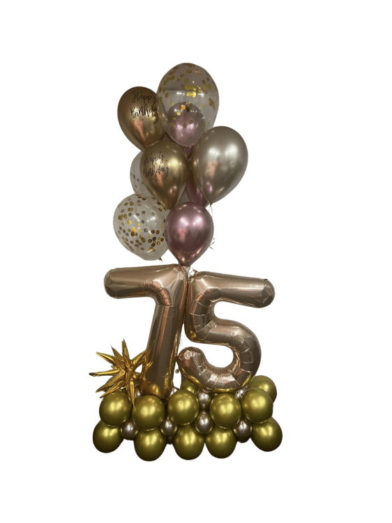 Signature Number Balloon Bouquet