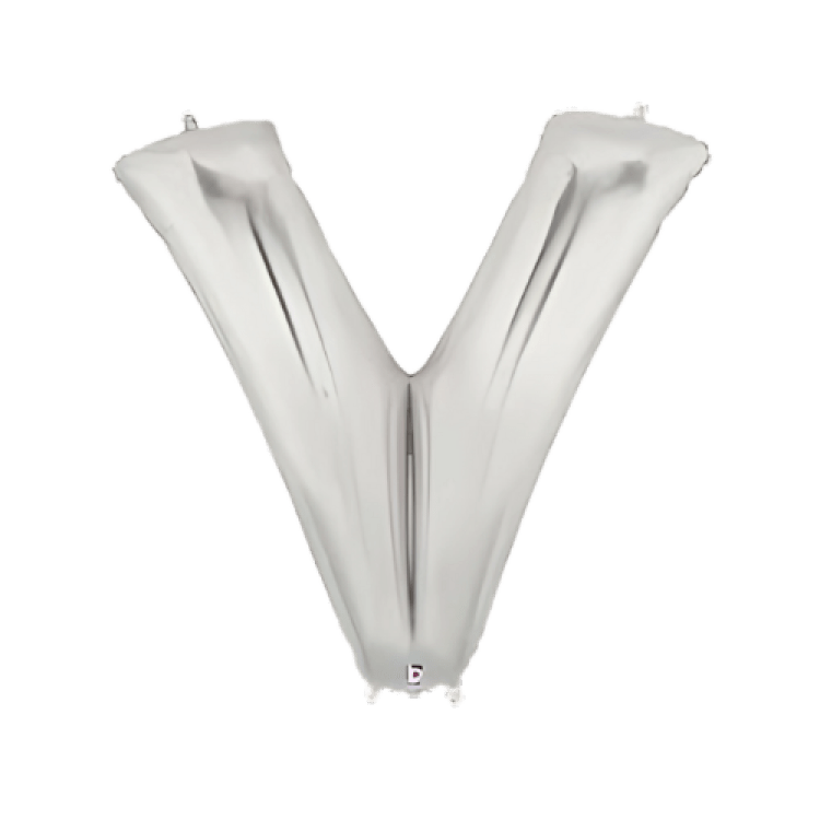 Silver Letter V