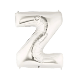 Silver Letter Z