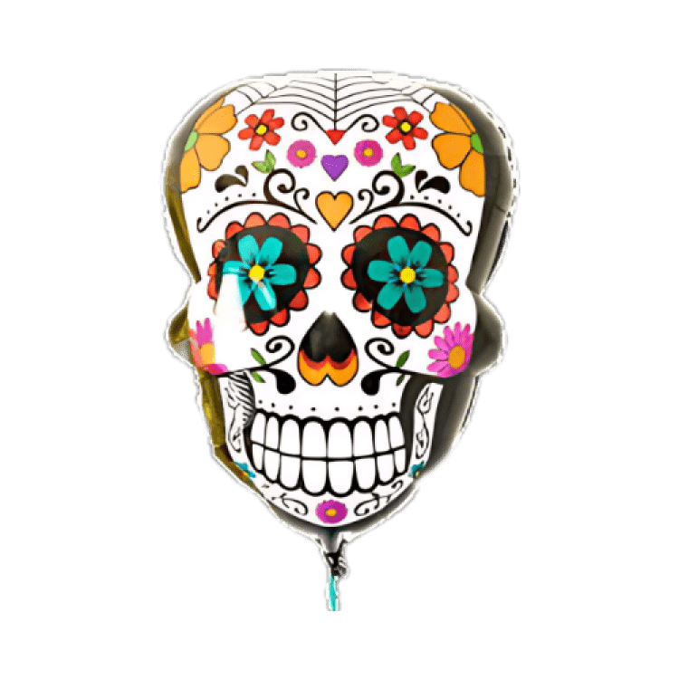 Skull balloon