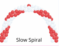 Slow Spiral 2 Color Arch