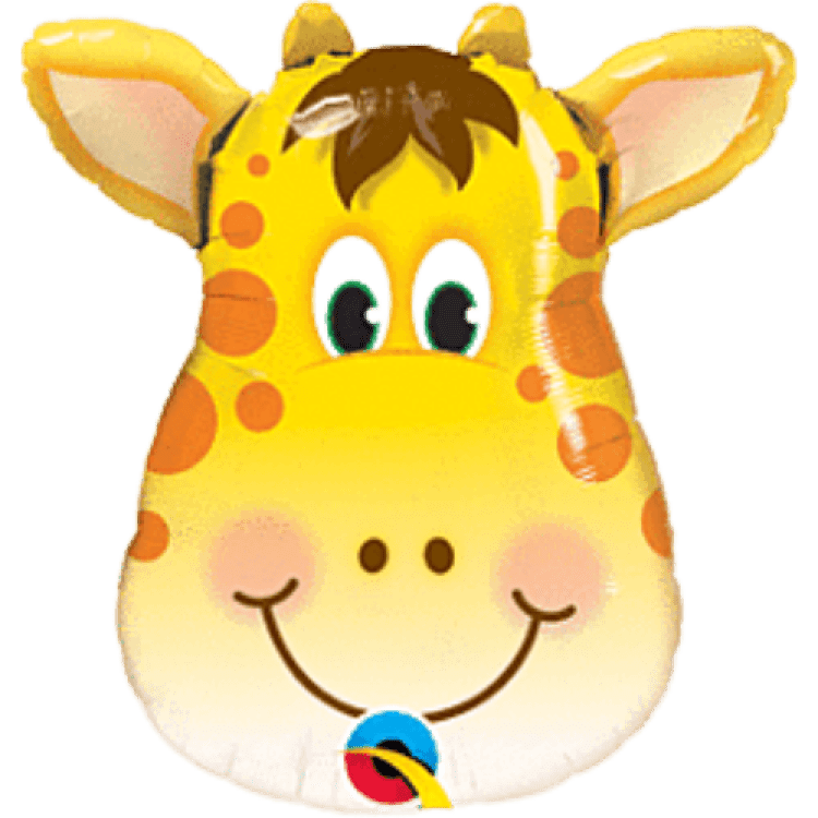 14-inch Smiling Giraffe Balloon