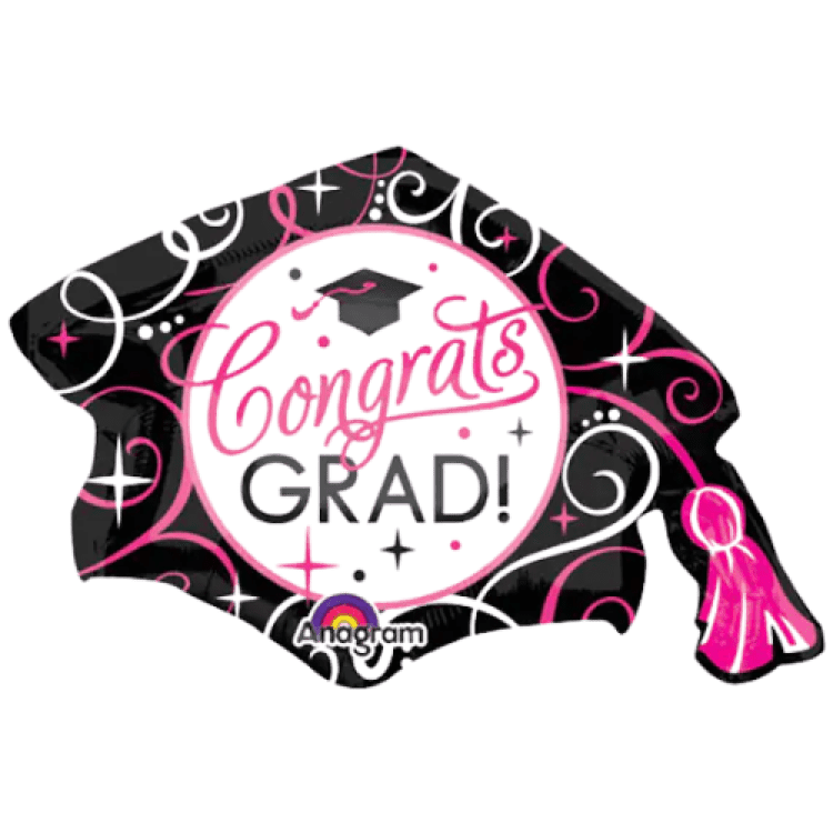Sparkling GRAD Cap - 31 inch