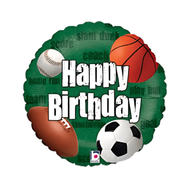 Sports Bday Green