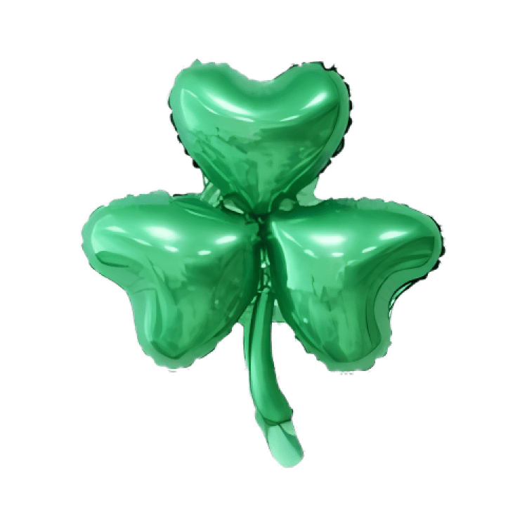 Three leaf clover balloon