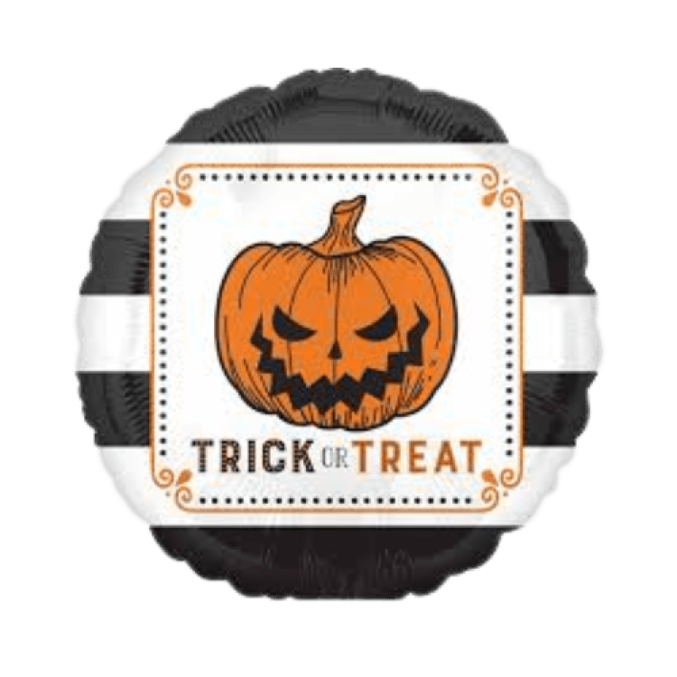 Trick or Treat! Black and white stripes