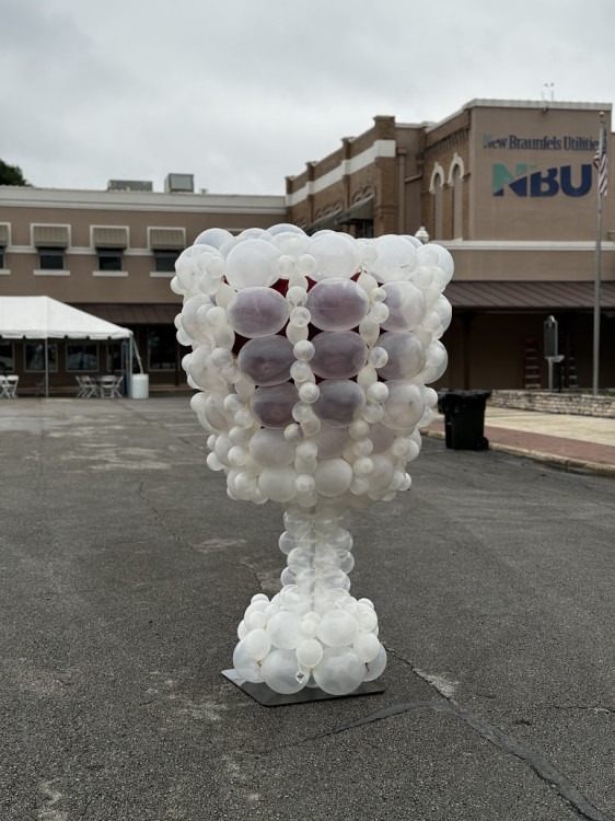 Wine Glass Sculpture