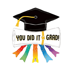 You did it Grad! graduation hat
