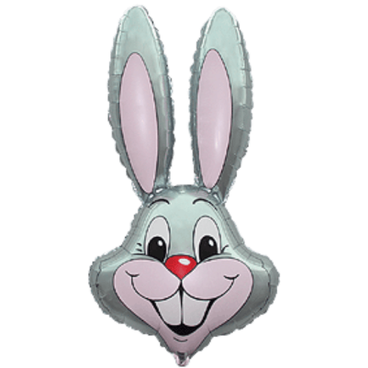 16inch Easter Bunny Silver