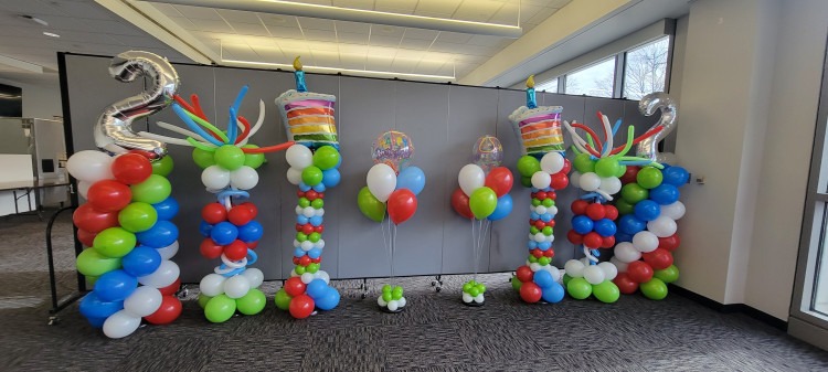 Balloon Column Patterns