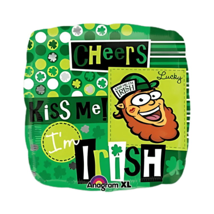 cheers, kiss me! I'm irish!