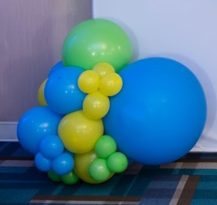 Organic Balloon Decor