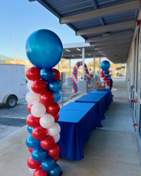 7' Classic Spiral Balloon Column