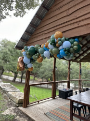 8' Organic Balloon Garland