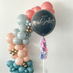 Gender Reveal Balloon with Tassel