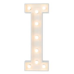 I Letter Lighted Marquee