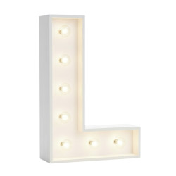 L Letter Lighted Marquee