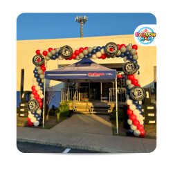 10 x 20 Square Double Door Arch