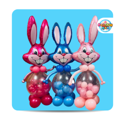 Bunny Surprise Stuffed Balloon
