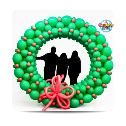 9ft Balloon Wreath Photo Frame
