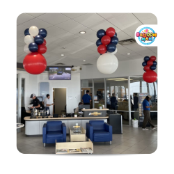 Dealership Hanging Columns