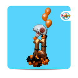 Deluxe 2 Number Stack with Helium Latex