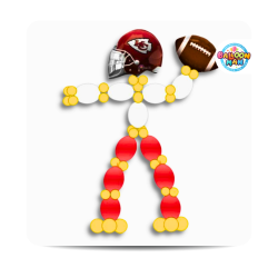 Football Player (helium) 2