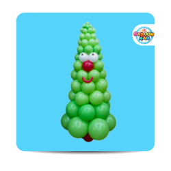 Funny Christmas Tree Balloon Sculpture