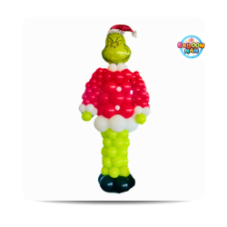 Grinch Column with foil head