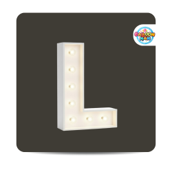 L Letter Lighted Marquee