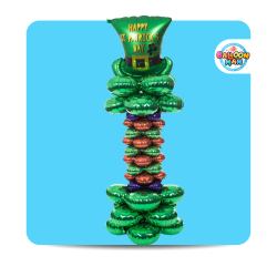 Lucky Top Hat Balloon Tower