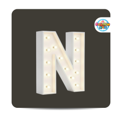 N Letter Lighted Marquee
