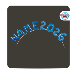 Name Letter Arch
