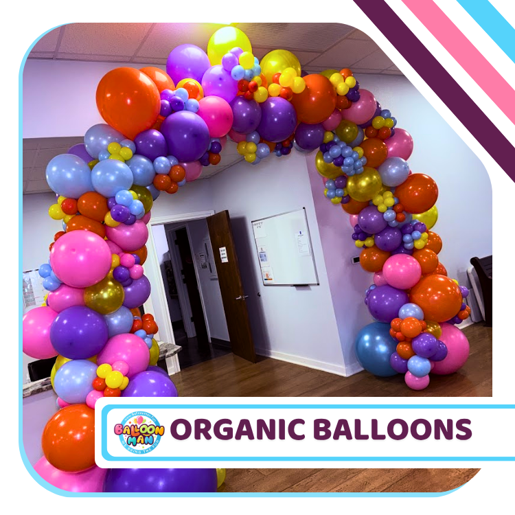 Organic Balloon Decor