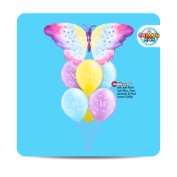 Pastel Butterfly Bouquet
