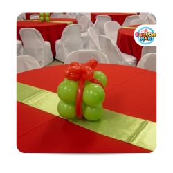 Present Balloon Centerpiece