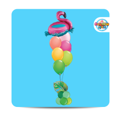 Tropical Flamingo Floor Bouquet