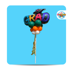 Vibrant Grad Yard Balloon Pole