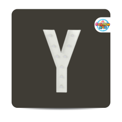 Y Letter Lighted Marquee