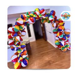 20' Beach Ball Arch