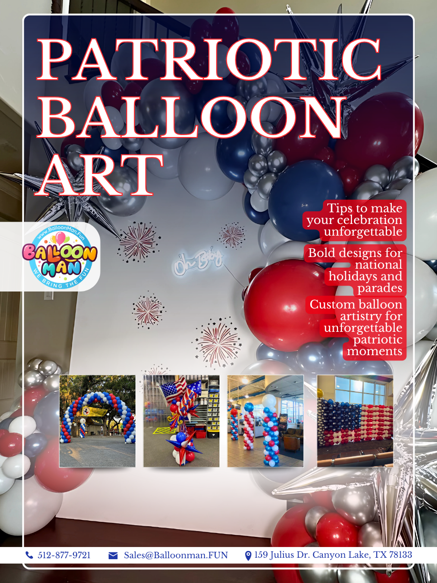 Patriotic Balloon Art