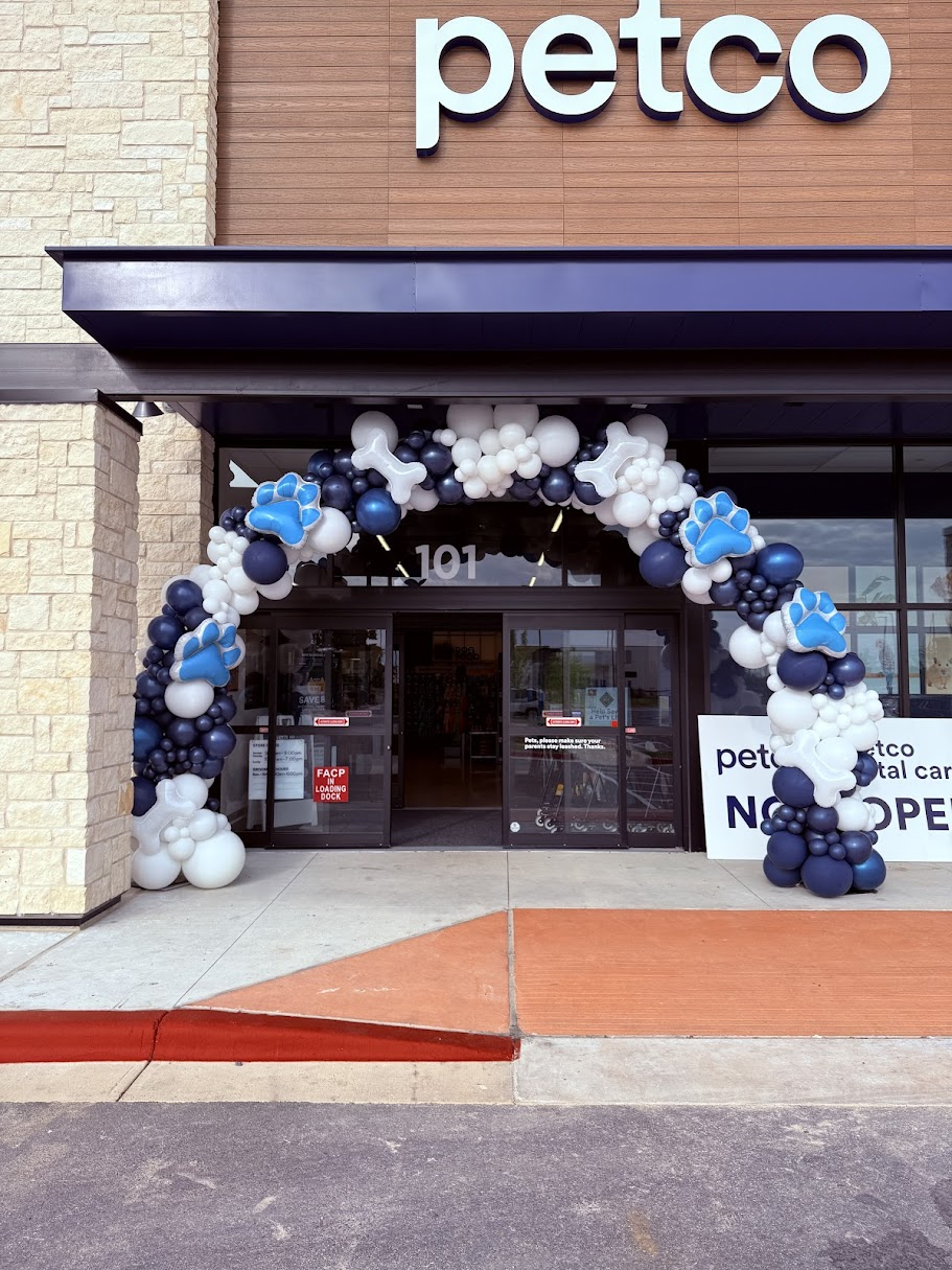 Custom balloon arch design for an event