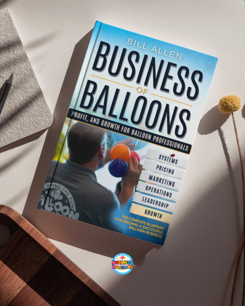 Business of Balloons book cover by Bill Allen